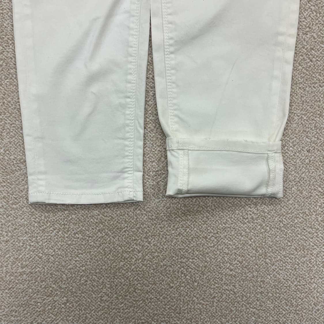 [29] 새상품 까레라 이탈리아 프리미엄 화이트 데님 청바지 4016 상품이미지4