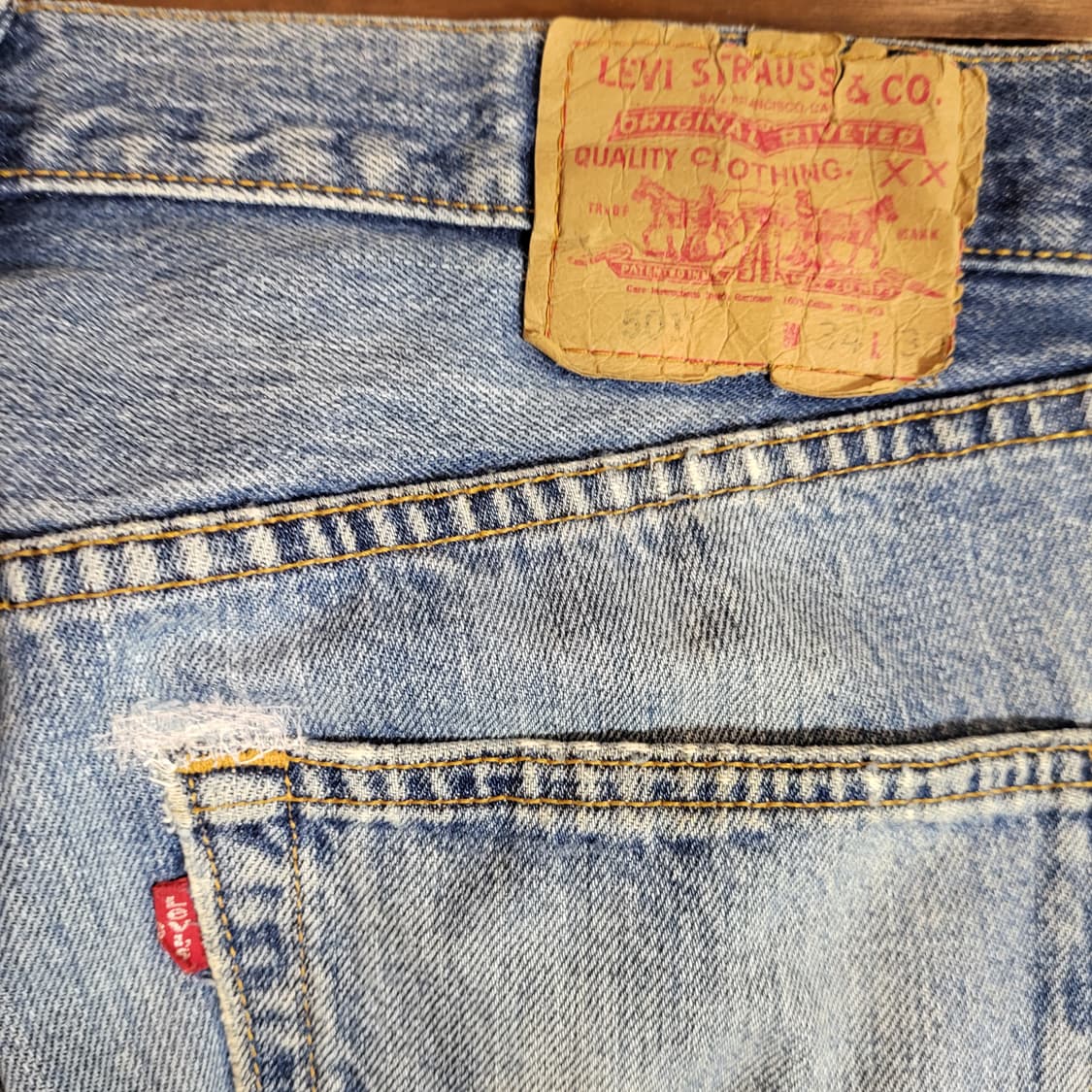 90s 리바이스 청바지 501 (33) 상품이미지7