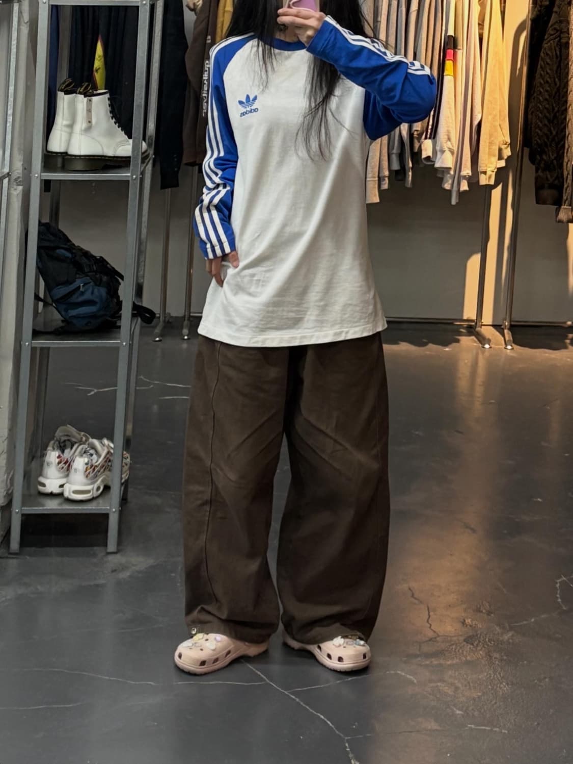 아디다스 스트라이프 나그랑 롱 슬리브 A2981 상품이미지1