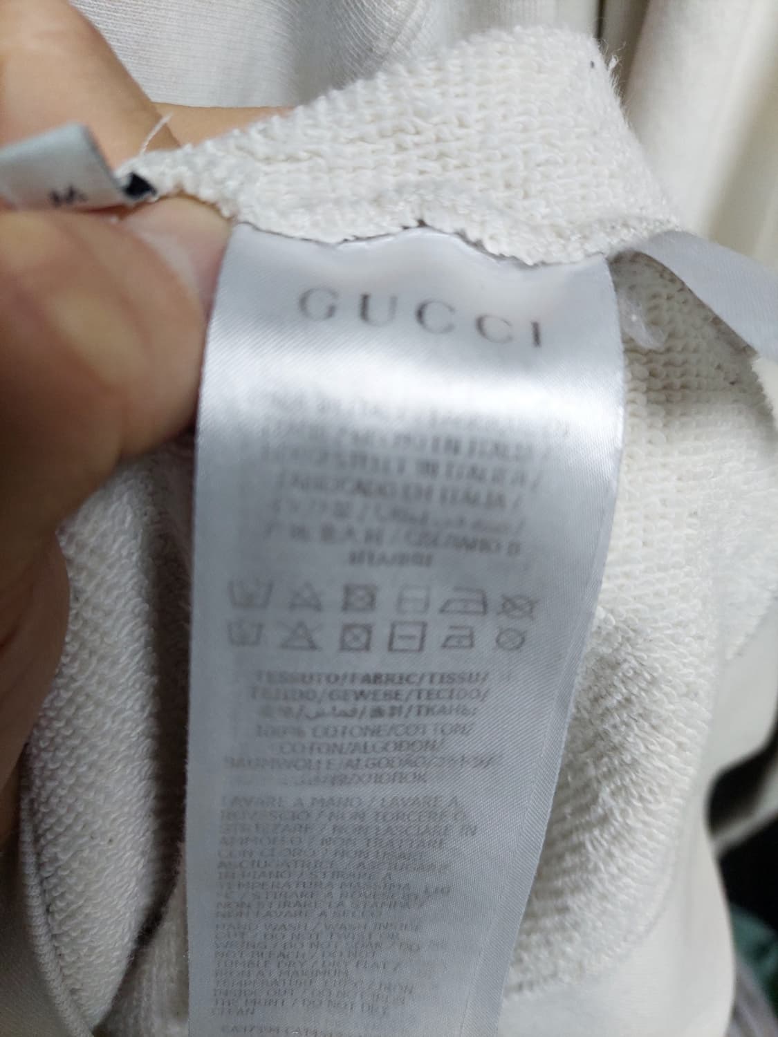 구찌 디즈니 미키마우스 후드티 m 정품검수완료 상품이미지8