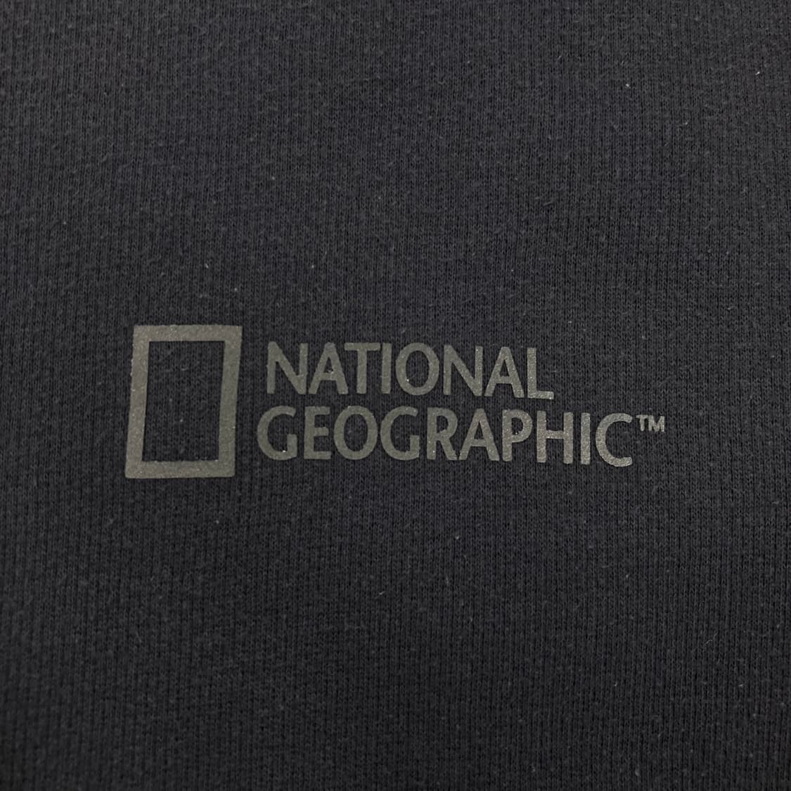 내셔널 지오그래픽 빅로고 와펜 맨투맨 상품이미지3