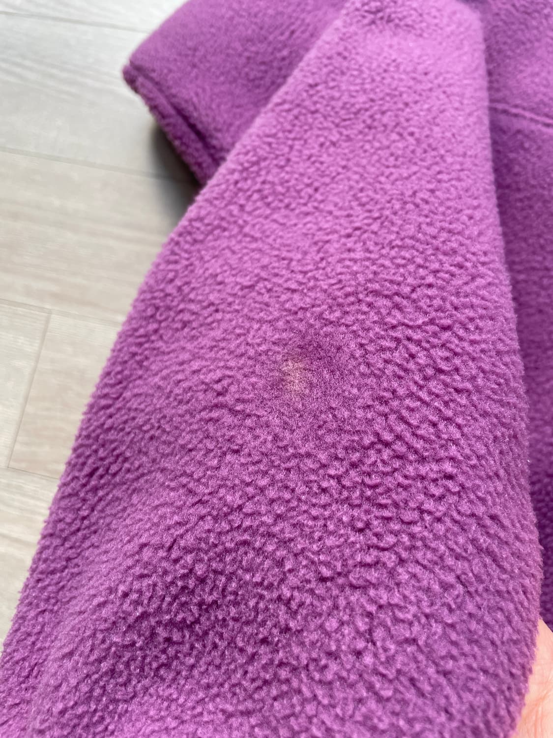 90s 파타고니아 신칠라 스노우리스 퍼플 블루 눈없산 빈티지 상품이미지7