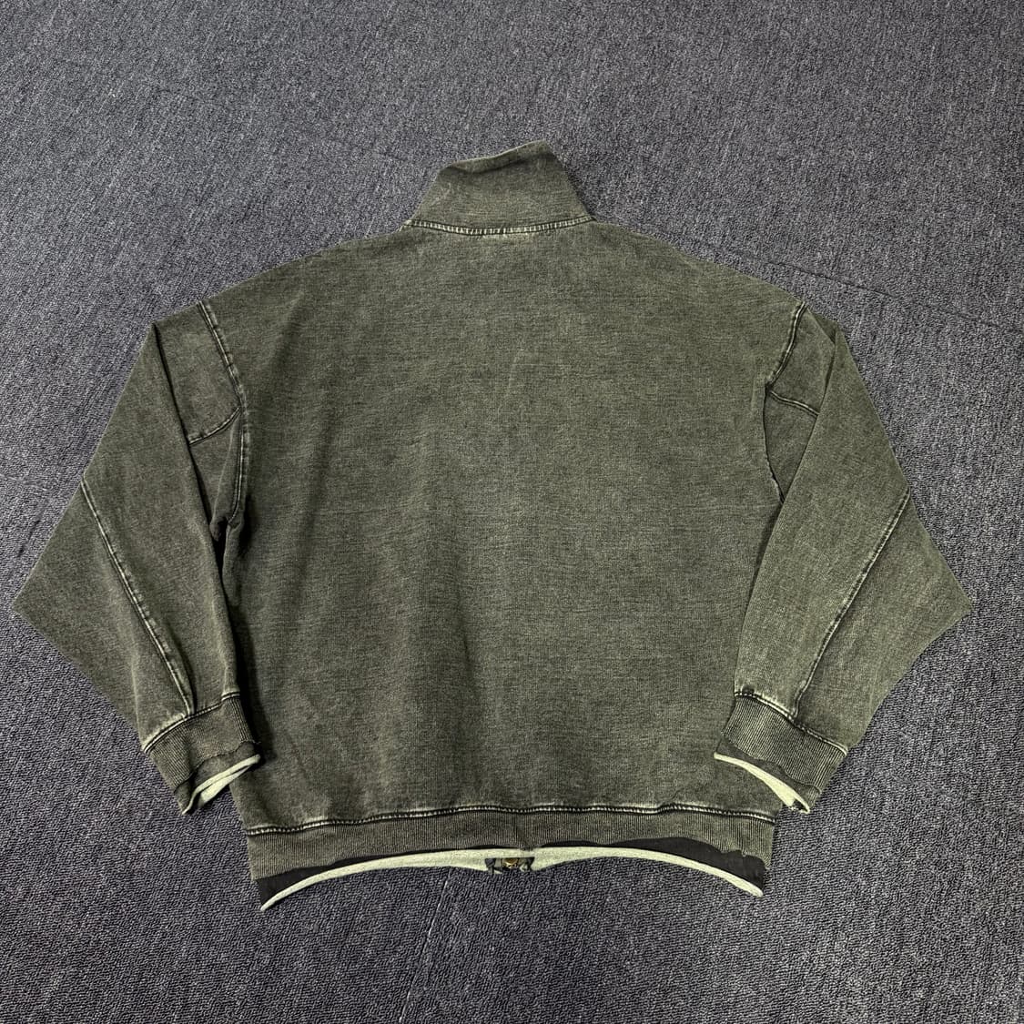 펜필드 페이디드 인디고 카키 풀집업 상품이미지7