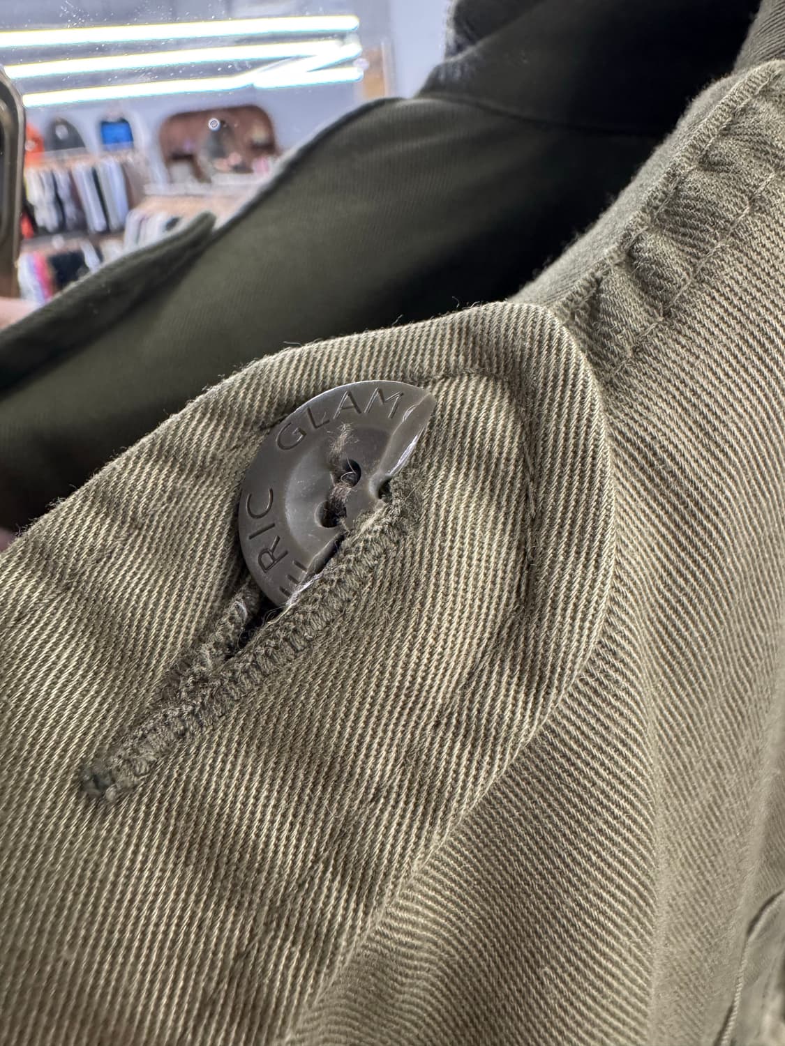 00’s 히스테릭 글래머X레드 제플린 M-65 밀리터리 자켓 상품이미지5