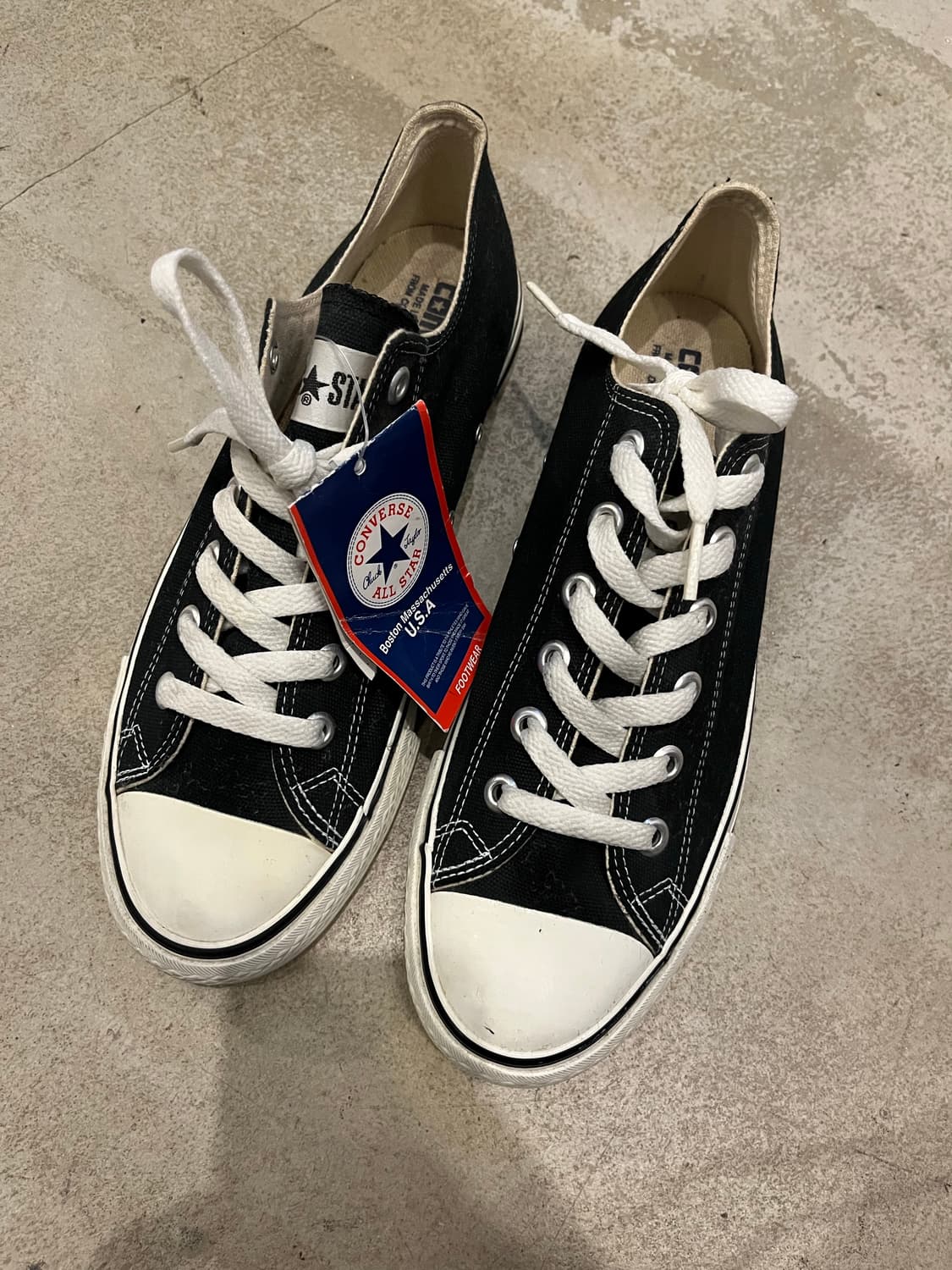 빈티지 00s 컨버스 로우 블랙 상품이미지2