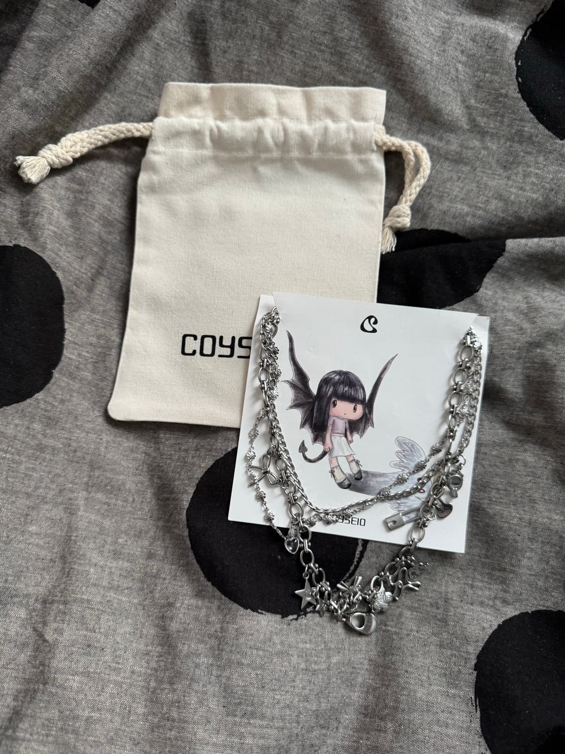 코이세이오 ENCHANTRESS CHARM NECKLACE 크롬 상품이미지2