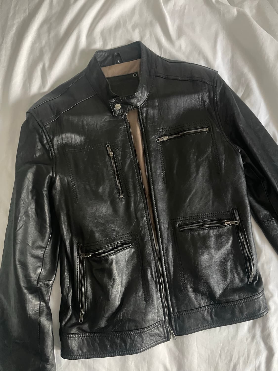 빈티지 y2k 리얼레더자켓 가죽자켓 펑크 상품이미지2