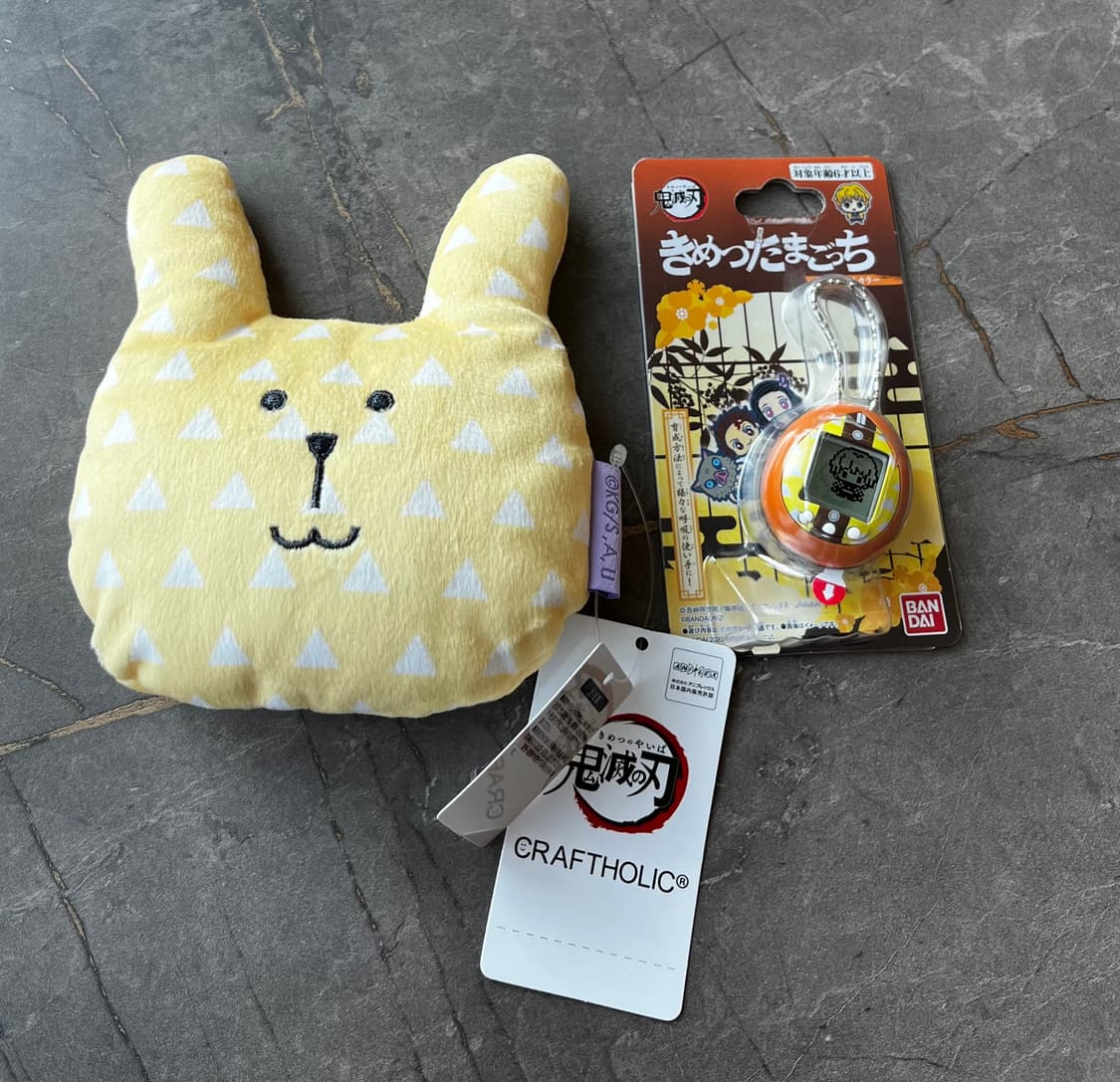 귀멸의칼날 젠이츠 다마고치+크래프트홀릭 젠이츠 파우치 상품이미지1