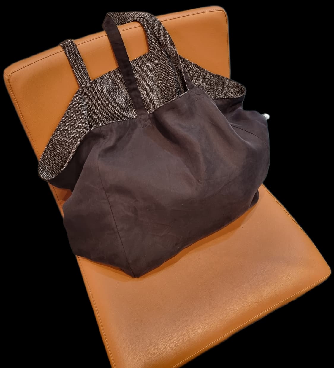 머듈 리버시블 라운지백 블랙 상품이미지3