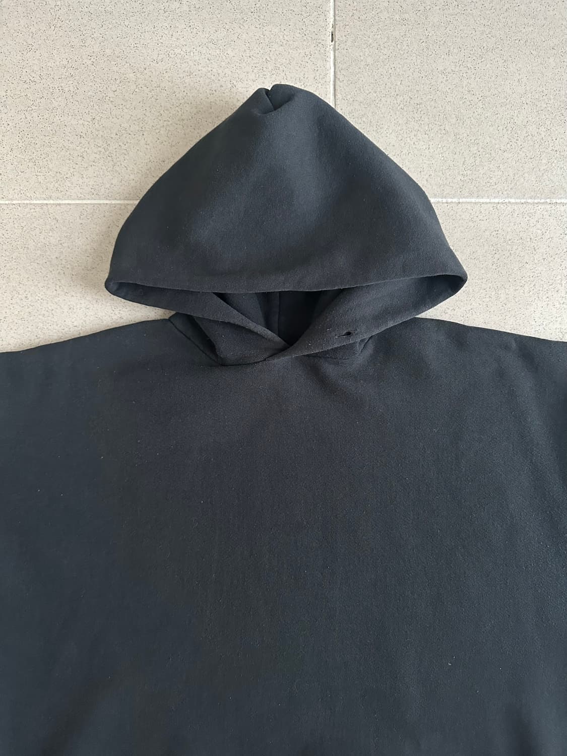 90s 빈티지 러셀 후드 블랙 XL 상품이미지3