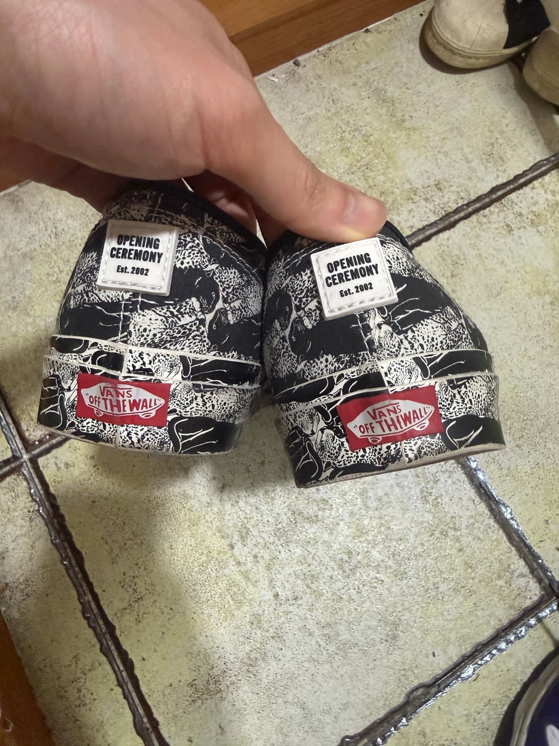 반스 x 오프닝 세레모니 어센틱 블랙 290사이즈 상품이미지3