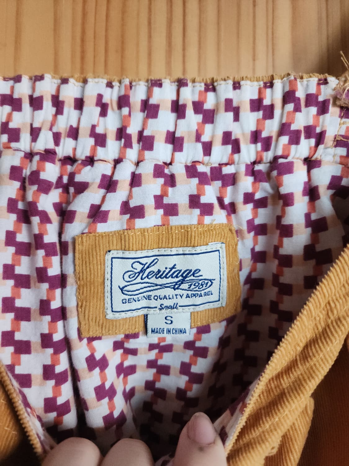 미국 빈티지 90s 00s 머스터드 코듀로이 레이어링 원피스 상품이미지3