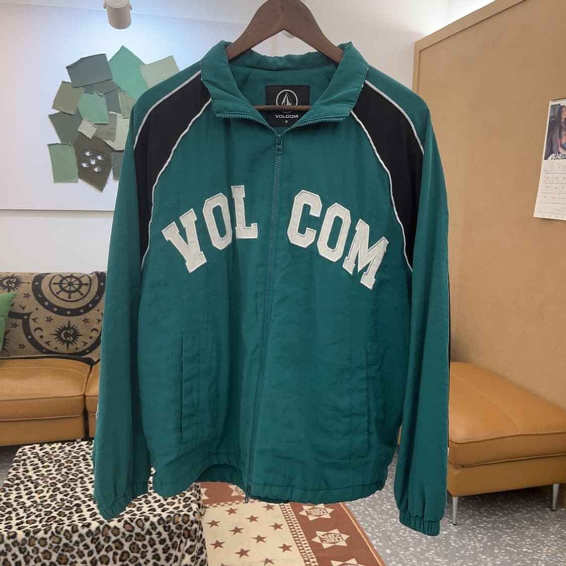 볼컴 올드스쿨 레트로 스트릿 펑크 바람막이 자켓 M C09056 상품이미지3