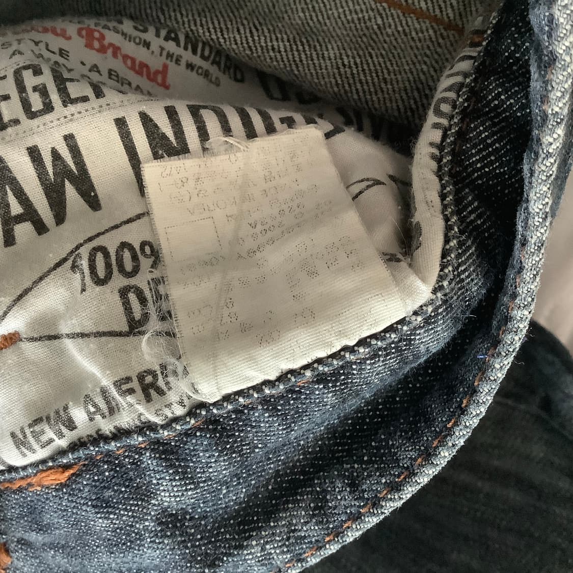 fubu 빈티지 y2k 레이싱 데님 팬츠 상품이미지4