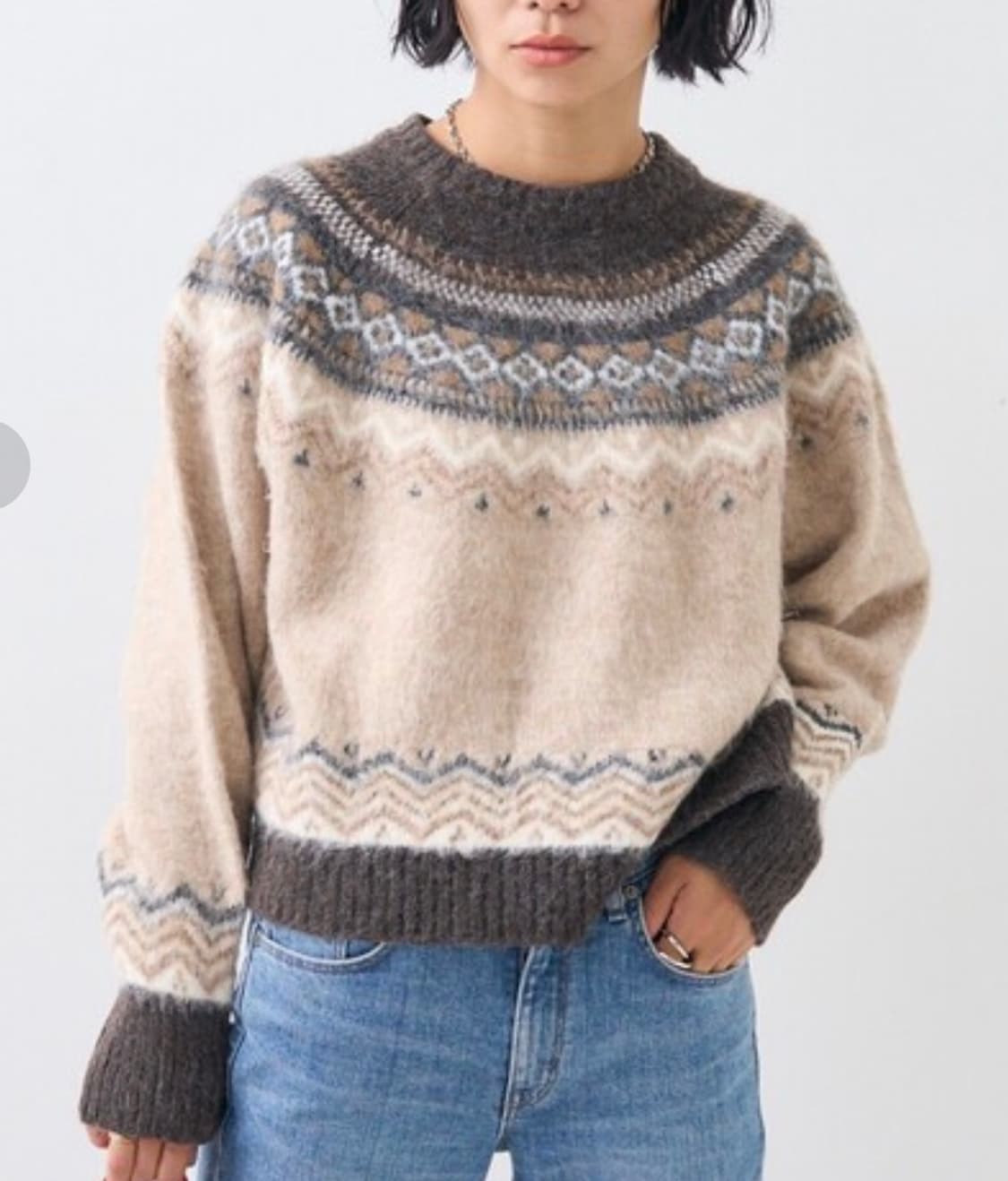 freak’s store 노르딕 니트 상품이미지1