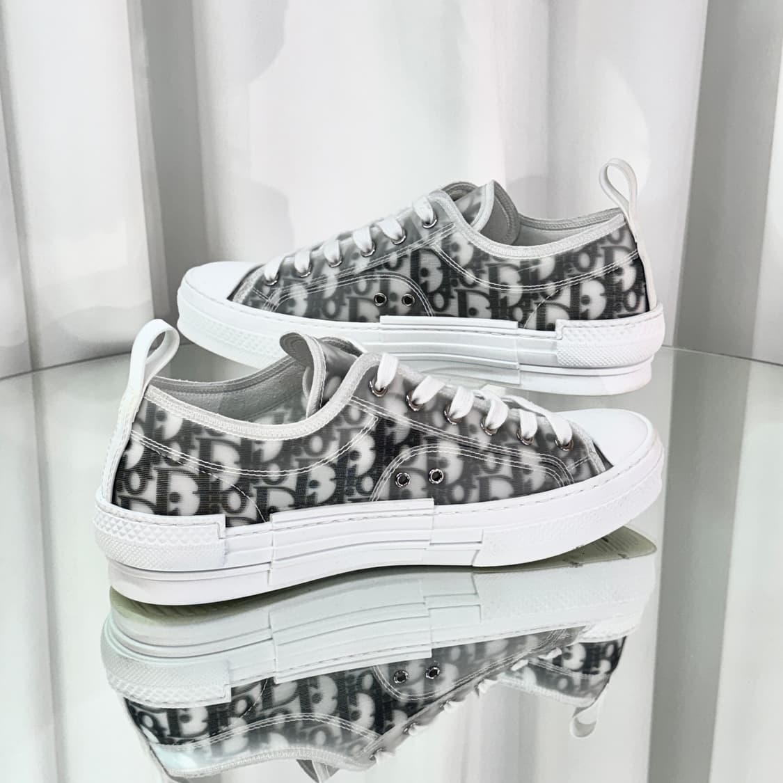 [정품] 25FW) 디올 b23 로우탑 스니커즈(Size 42) 상품이미지7