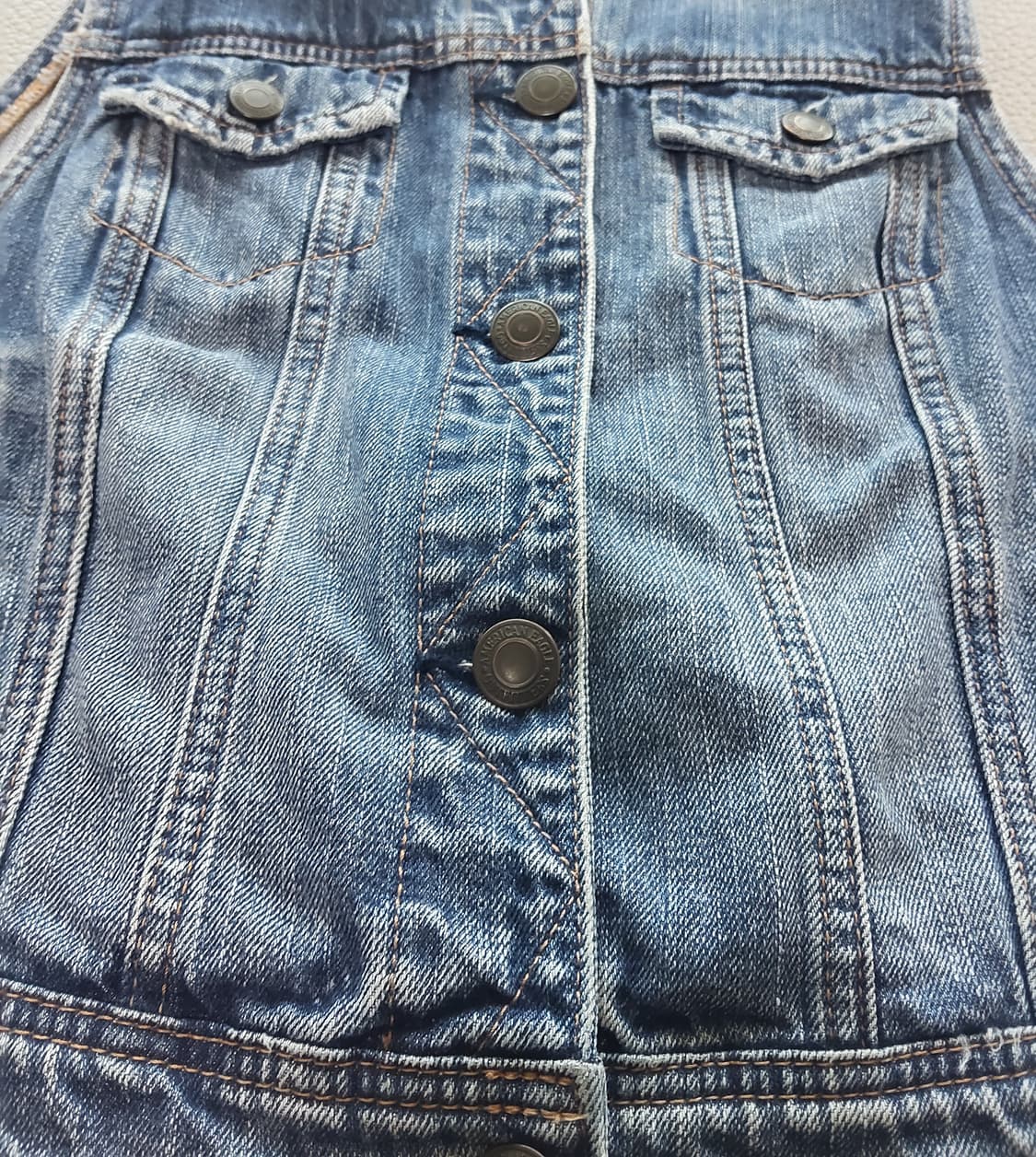 AMERICAN EAGLE 아메리칸 이글 │ 여성용 L 데님 조끼 상품이미지4