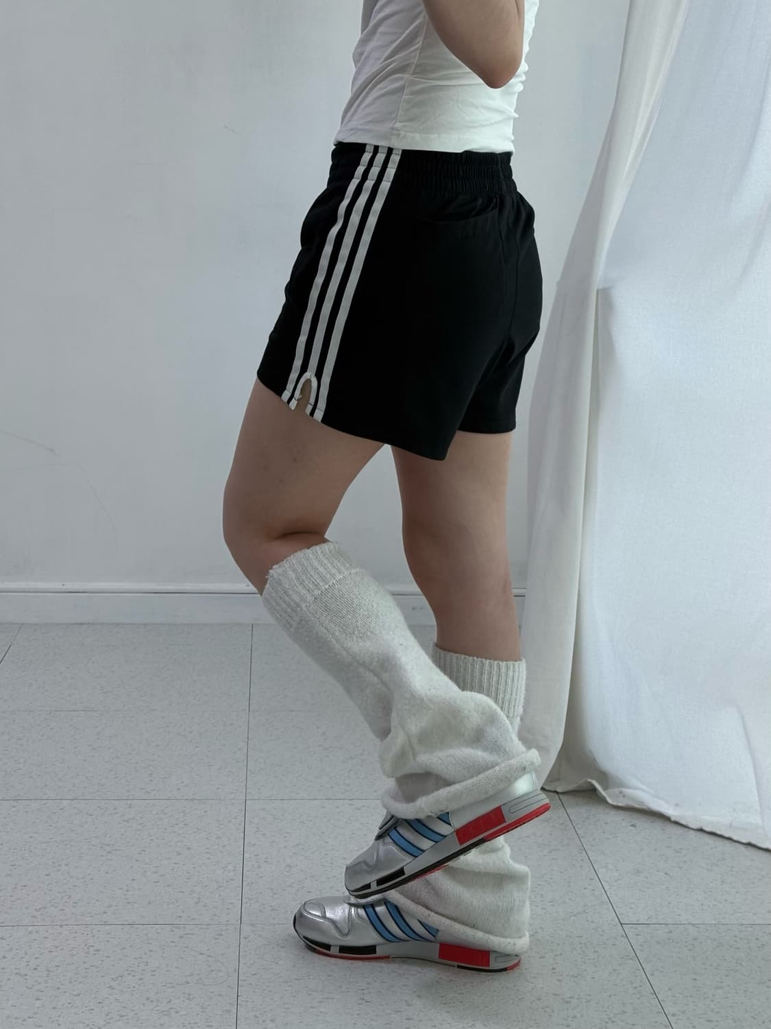 아디다스 블랙 숏팬츠 상품이미지4