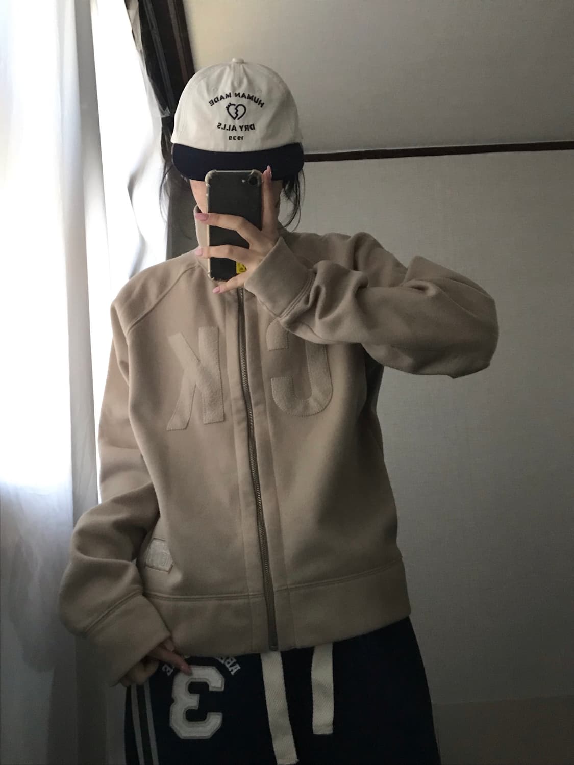 켈빈클라인 빅로고 면집업 상품이미지4