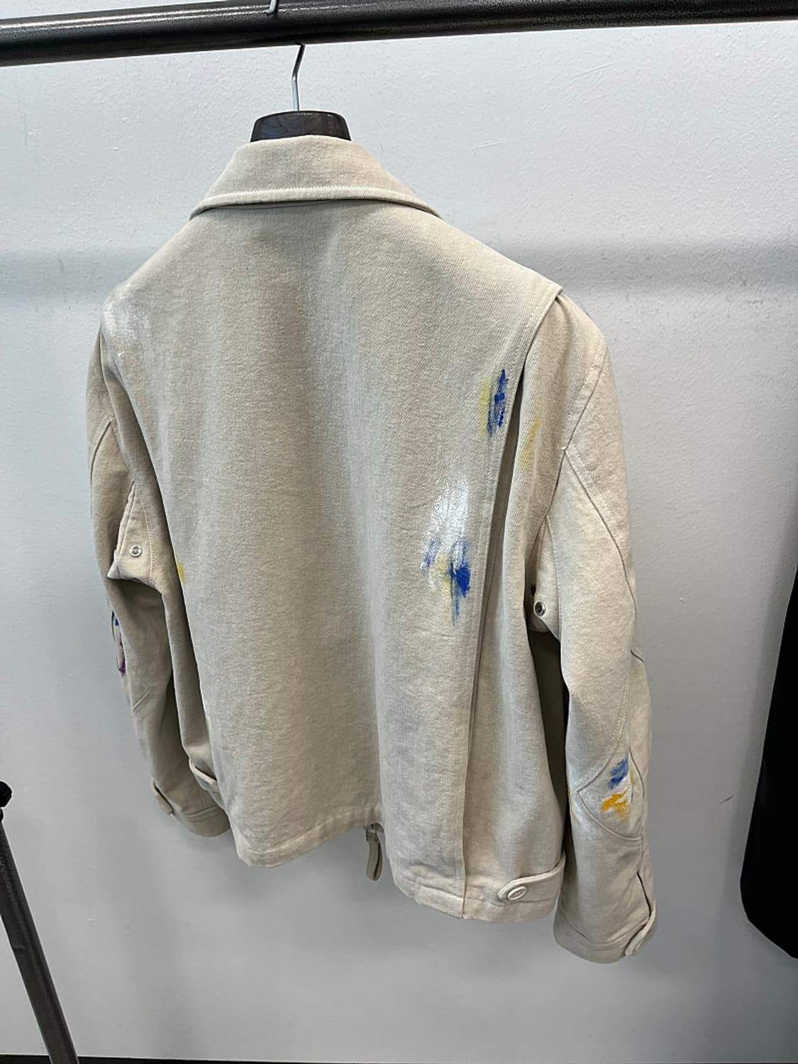 100-105) 뮤지엄비지터 페인티드 자켓  상품이미지9