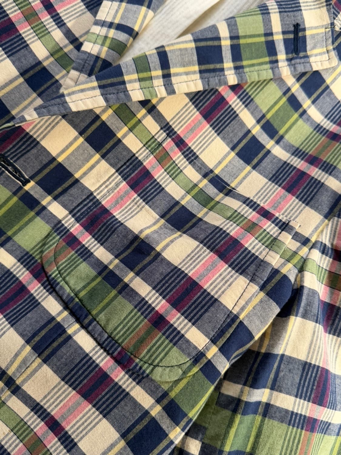 폴로 랄프로렌 마드라스 체크 자켓 105 상품이미지9