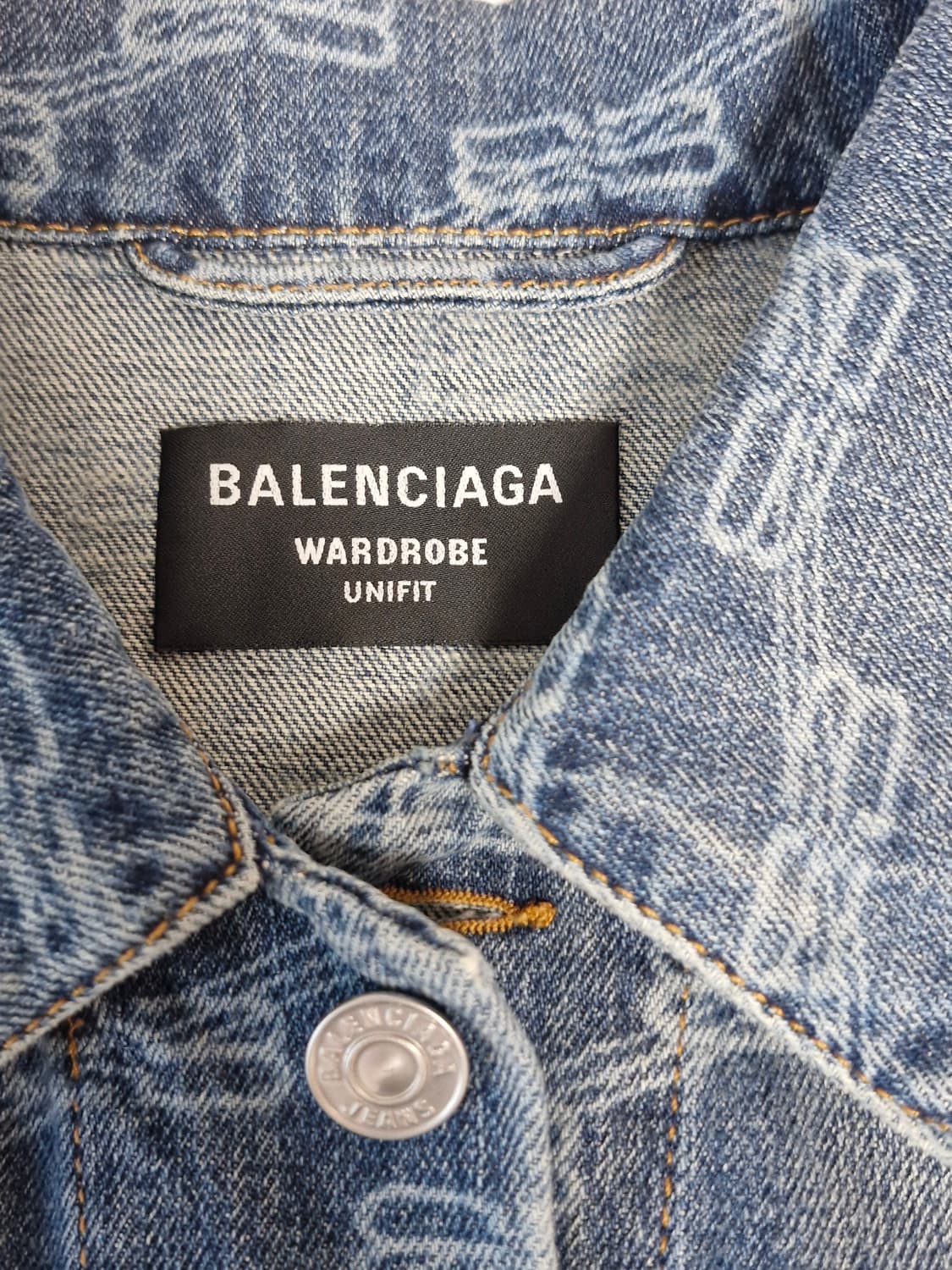 발렌시아가 bb 데님자켓 상품이미지3