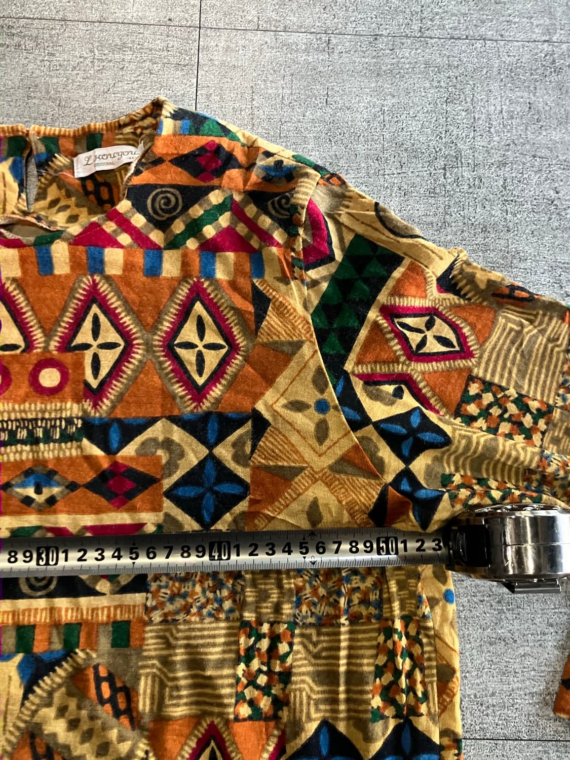 일본빈티지 Ljcouyou 오리엔탈보헤미안펑크 긴팔티셔츠 상품이미지2