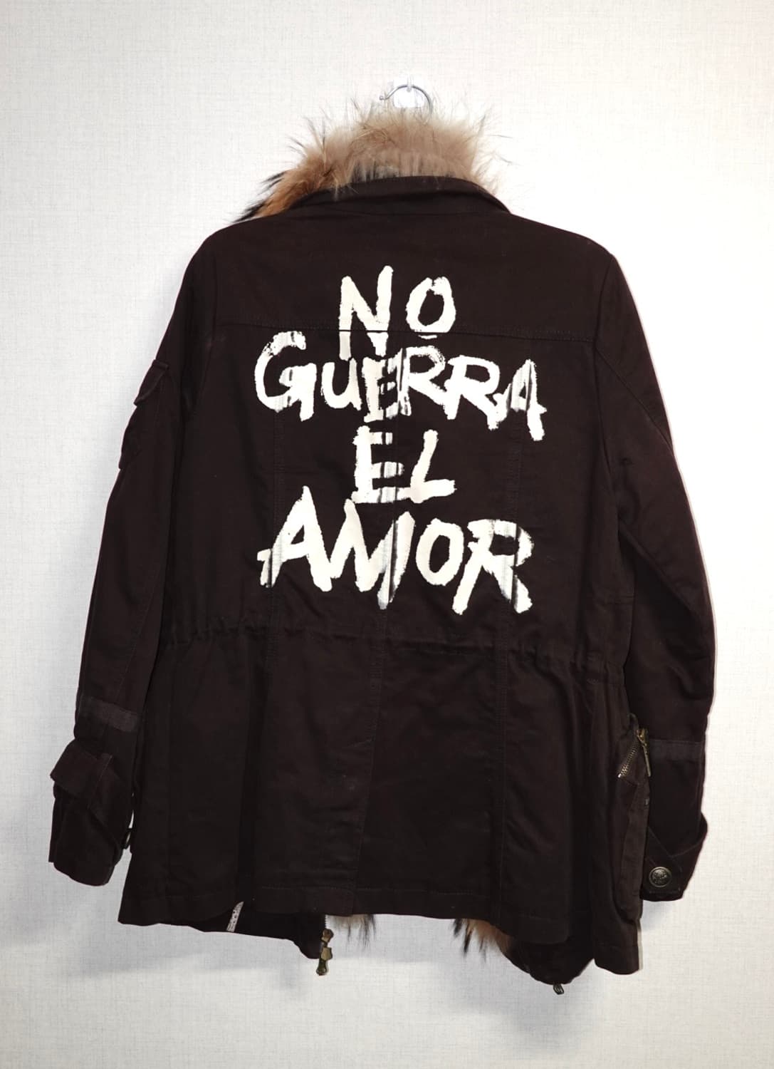 보헤미안 플로럴 라이닝 밀리터리 자켓 상품이미지4