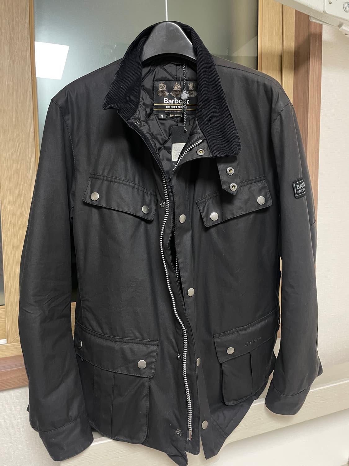 택o 새것)Barbour 자켓 왁스코팅 S 상품이미지1