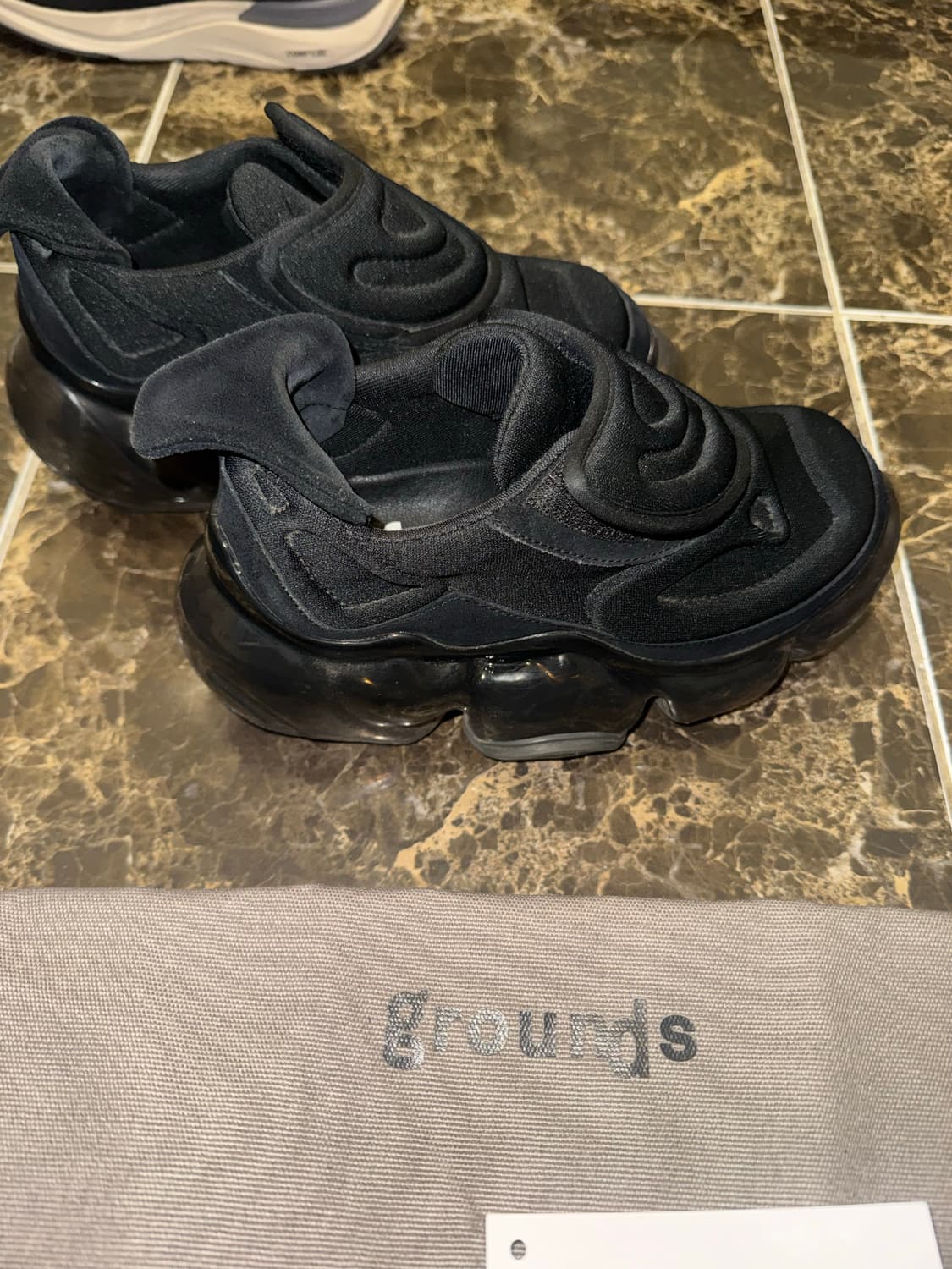 grounds 그라운즈 MOOPIE NAZCA 블랙 39/250 상품이미지4