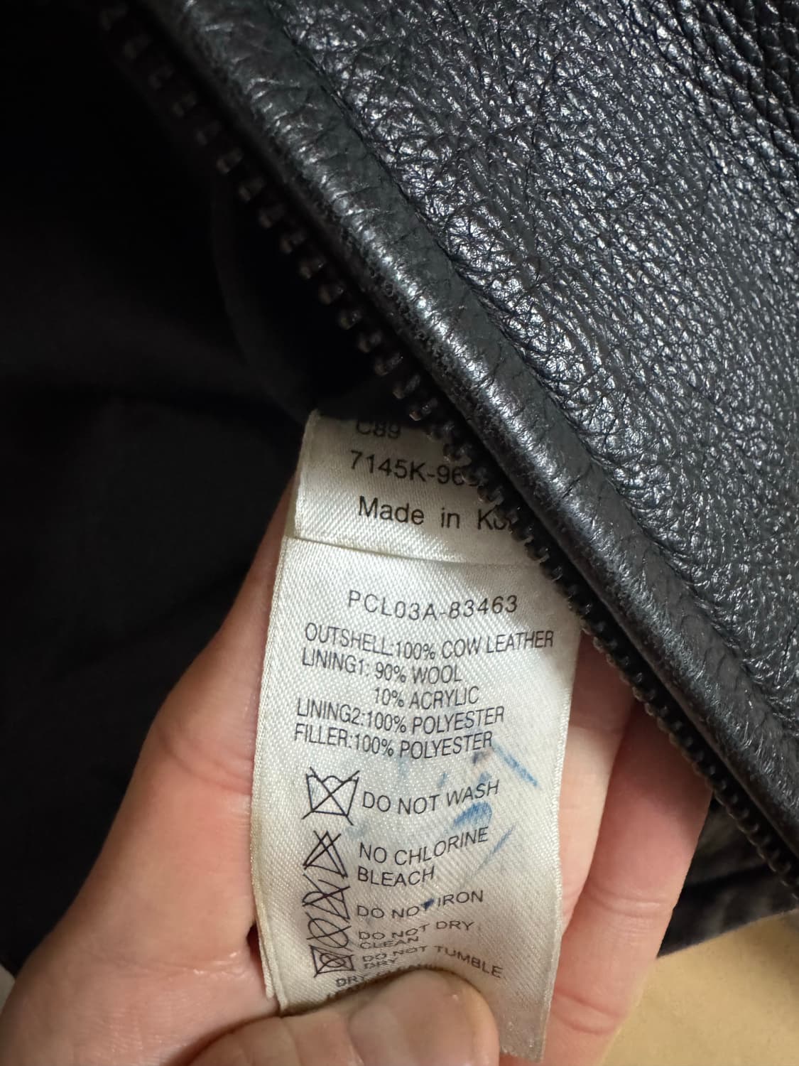 M]리바이스 빈티지 카우레더 자켓  상품이미지4