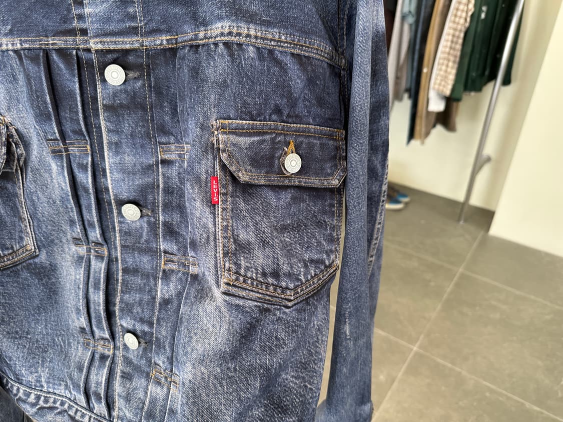 junyawatanabe x levis 트롱프뢰유 2세대 트러커 재킷 상품이미지2