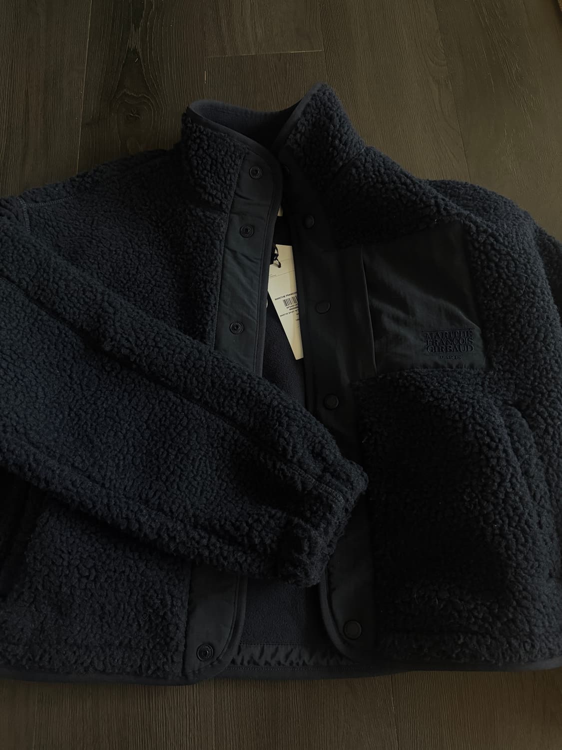 마리떼 플리스 크롭 자켓 상품이미지4