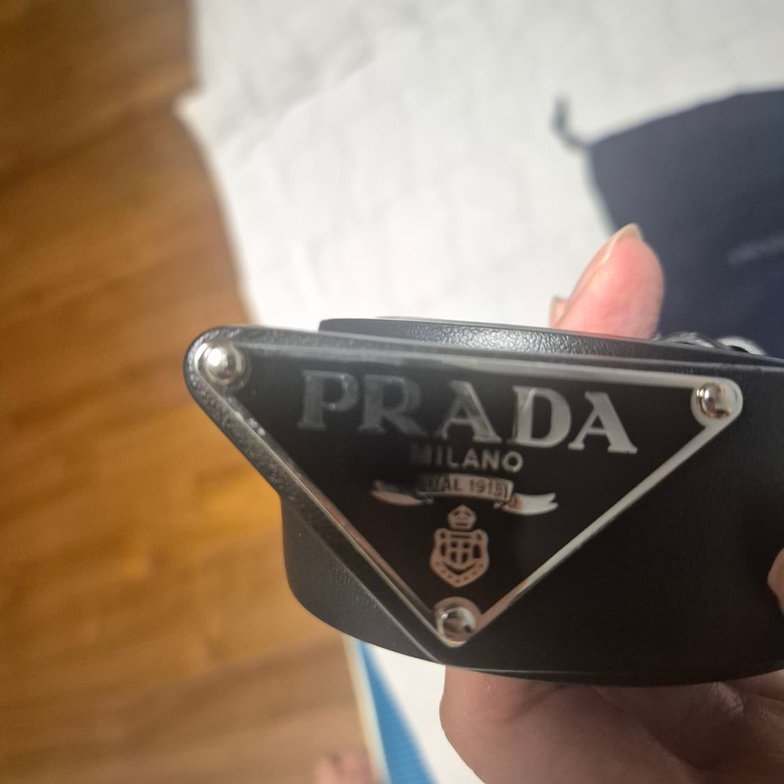 프라다 스무스 사피아노 레더벨트 팝니다 상품이미지2