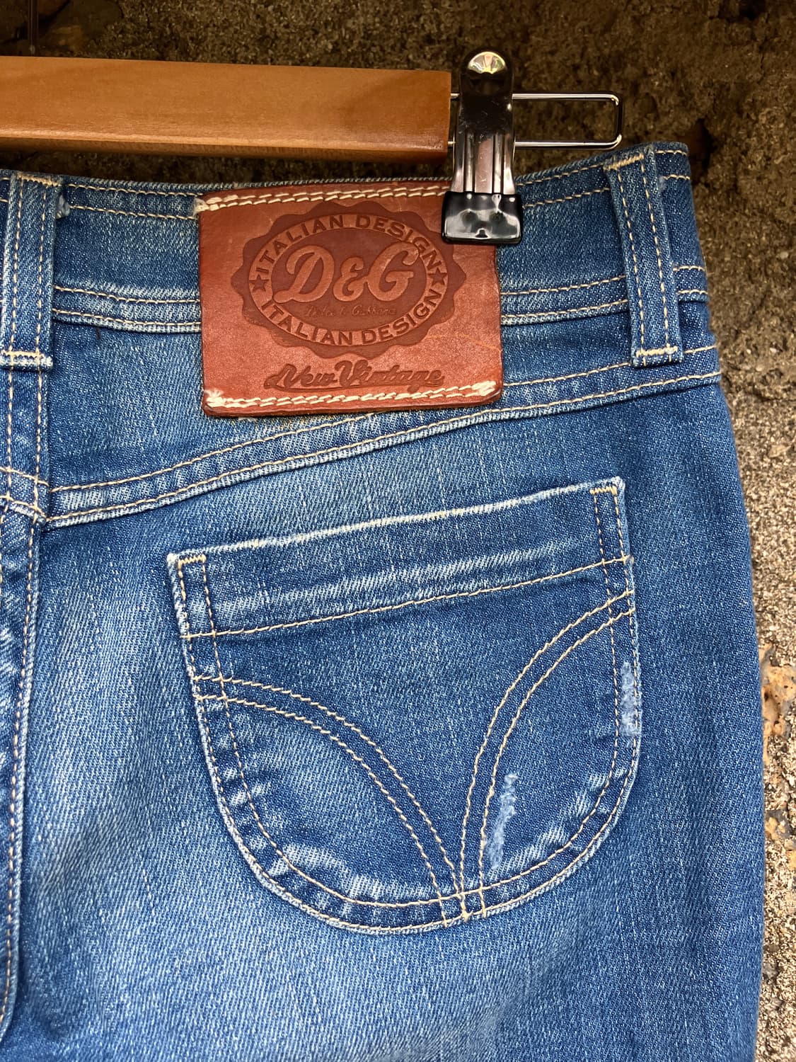 D&G Glamour 2000s 로우라이즈팬츠(italy made) 상품이미지8