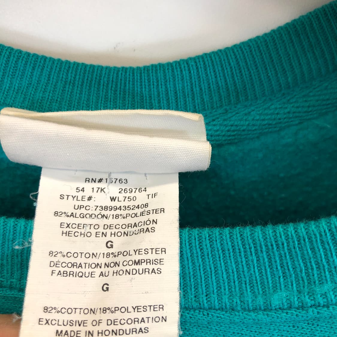 챔피온 리버스위 스웻셔츠 L 블루탭 상품이미지6