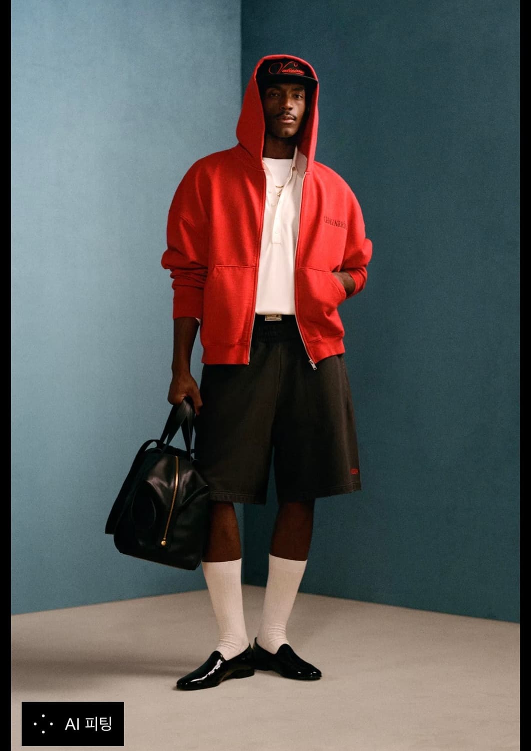 자라 윌리차바리아 자수 조거 버뮤다 팬츠 xl 상품이미지1