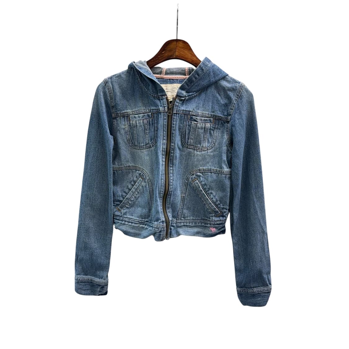 [S] 아베크롬비 딱붙핏 데님 집업 상품이미지2