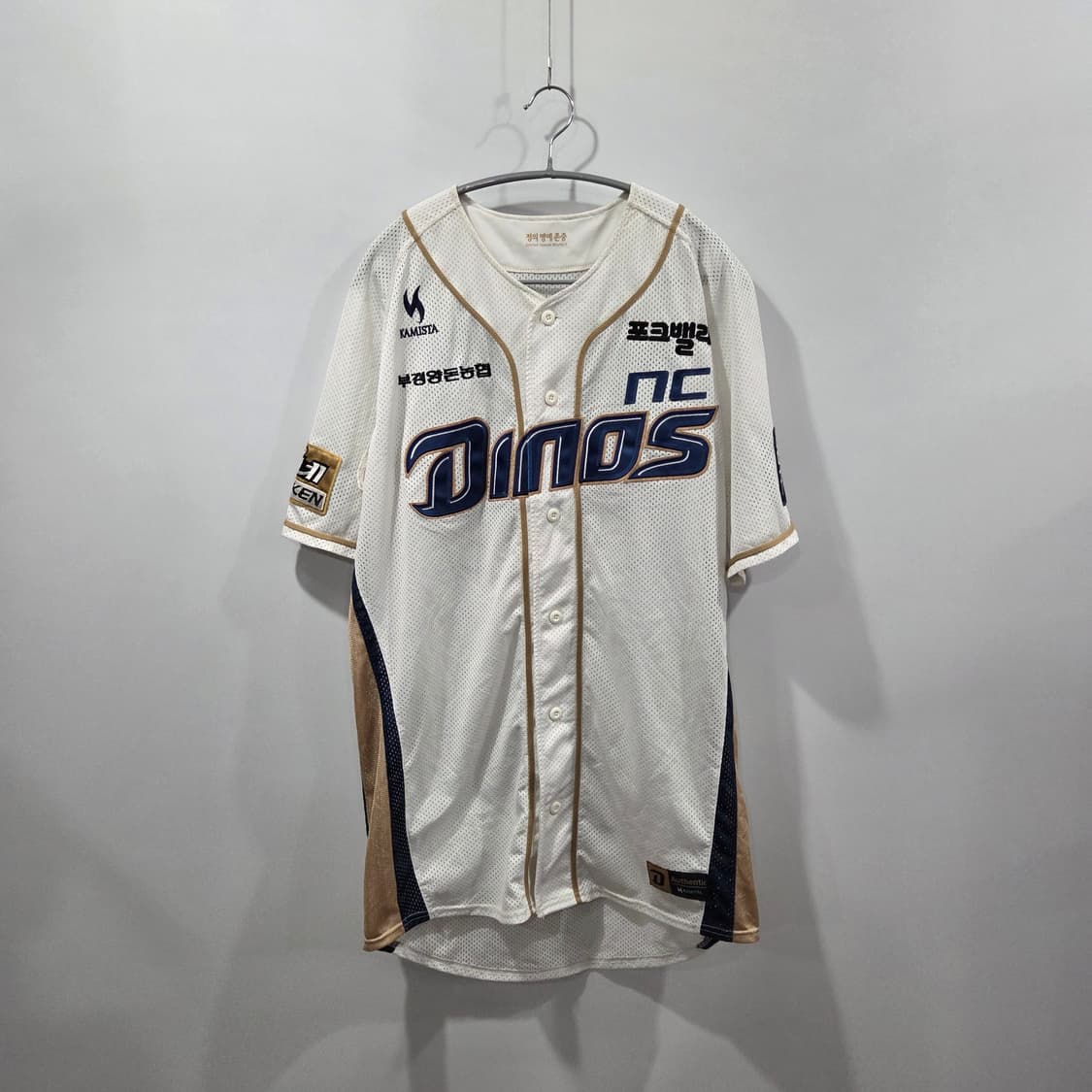 NC다이노스 반팔 유니폼 XL 상품이미지1