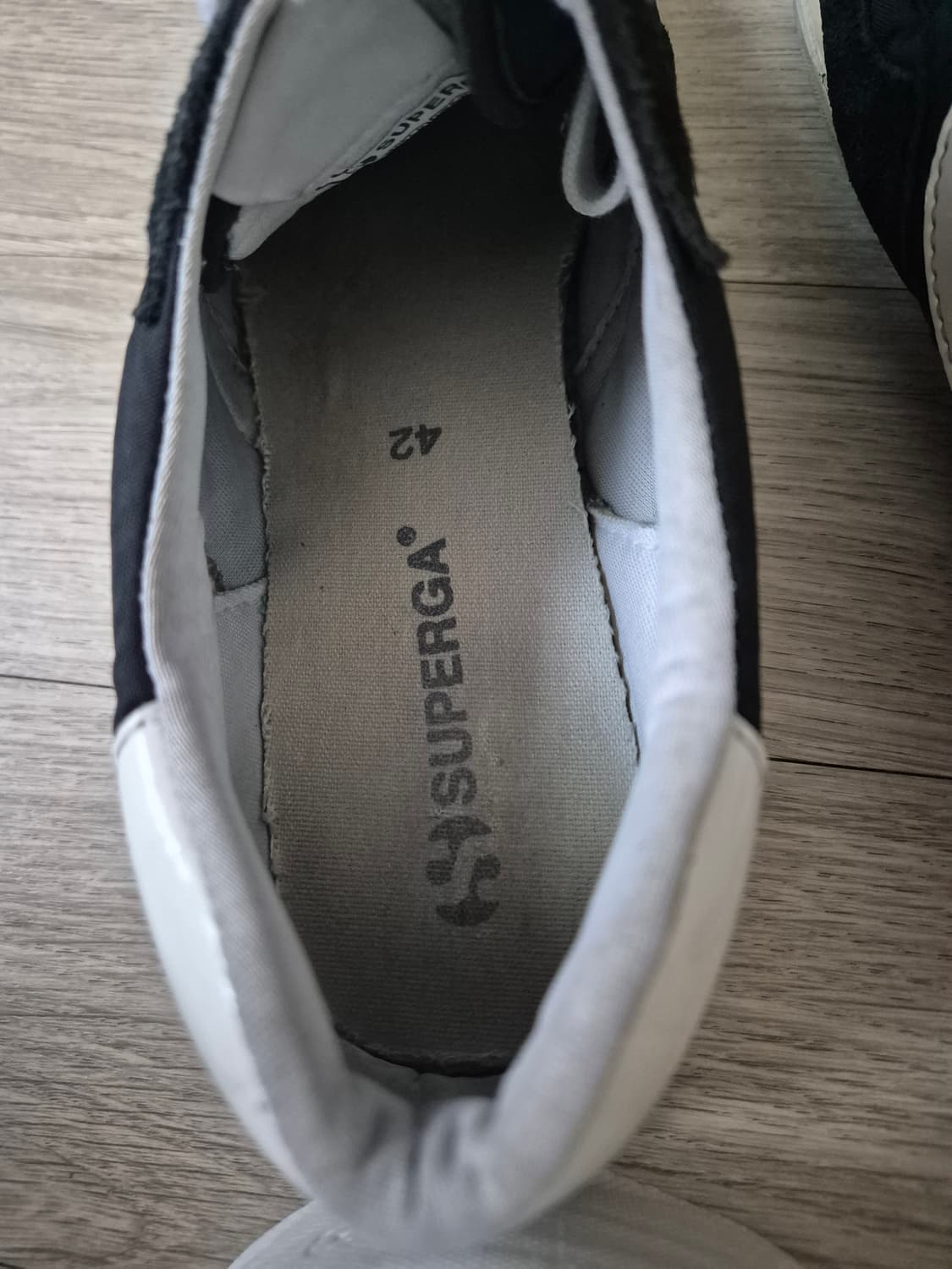 수페르가 블랙 스니커즈 상품이미지5