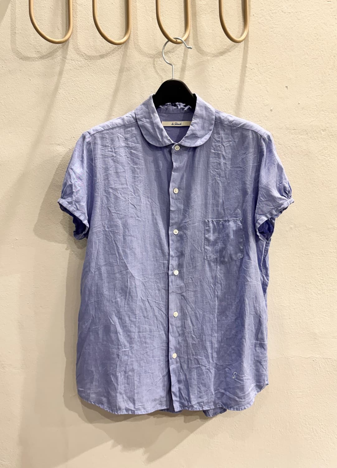 japan vintage 플랫카라 린넨BL 상품이미지1