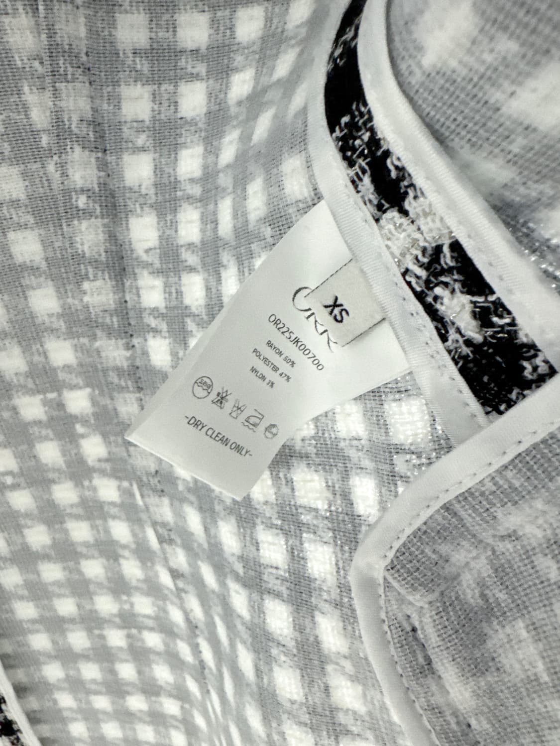 오르 아워글래스 트위드 자켓 상품이미지5