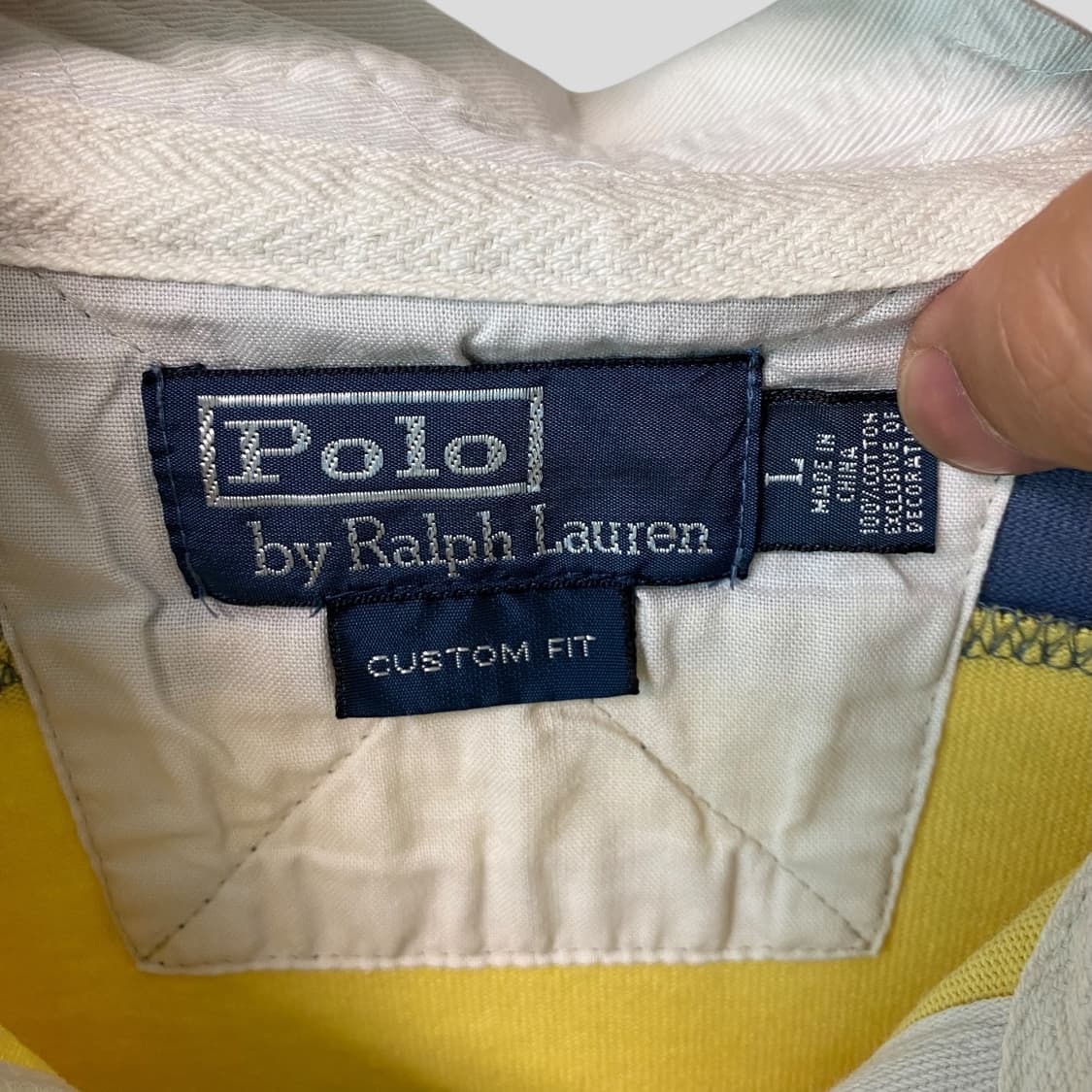 (L)POLO 폴로랄프로렌 럭비 반팔 카라티 상품이미지5