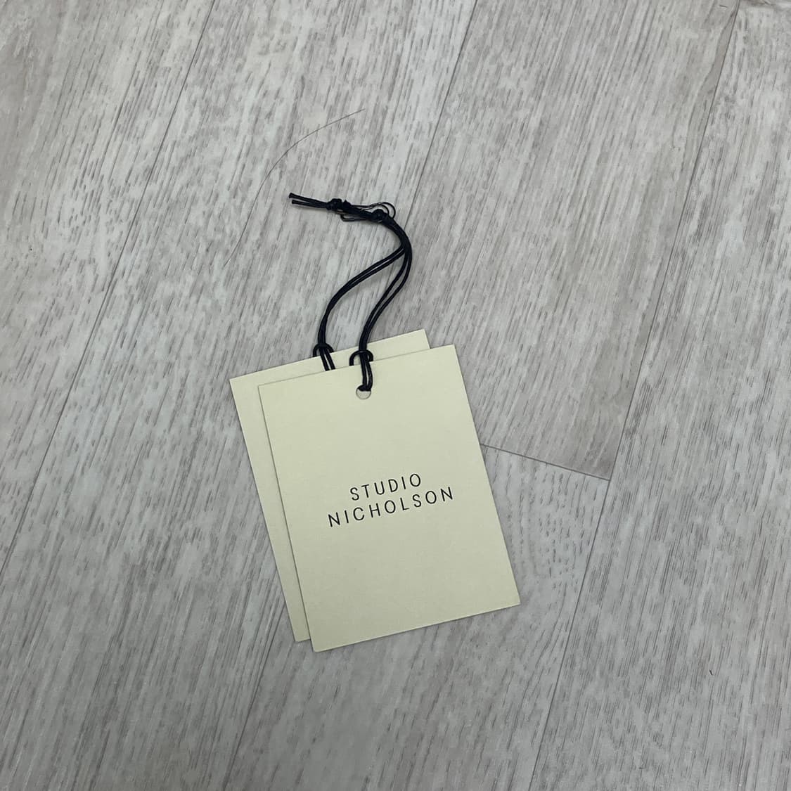 [L] 스튜디오니콜슨 푸크 데님 블랙 상품이미지8