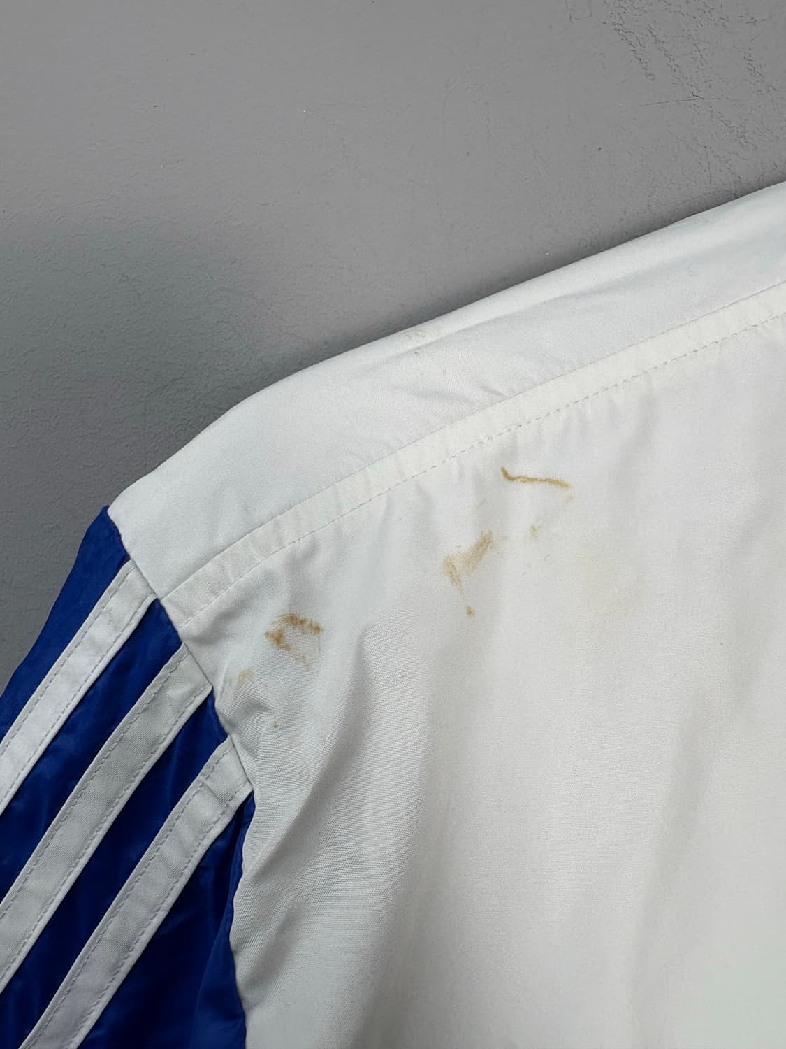 아디다스 첼시 블루화이트 삼선 리버시블 패디드 바람막이점퍼 A3273 상품이미지10