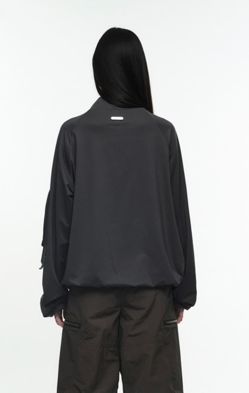 나체 TIE JERSEY JACKET CHARCOAL 상품이미지6