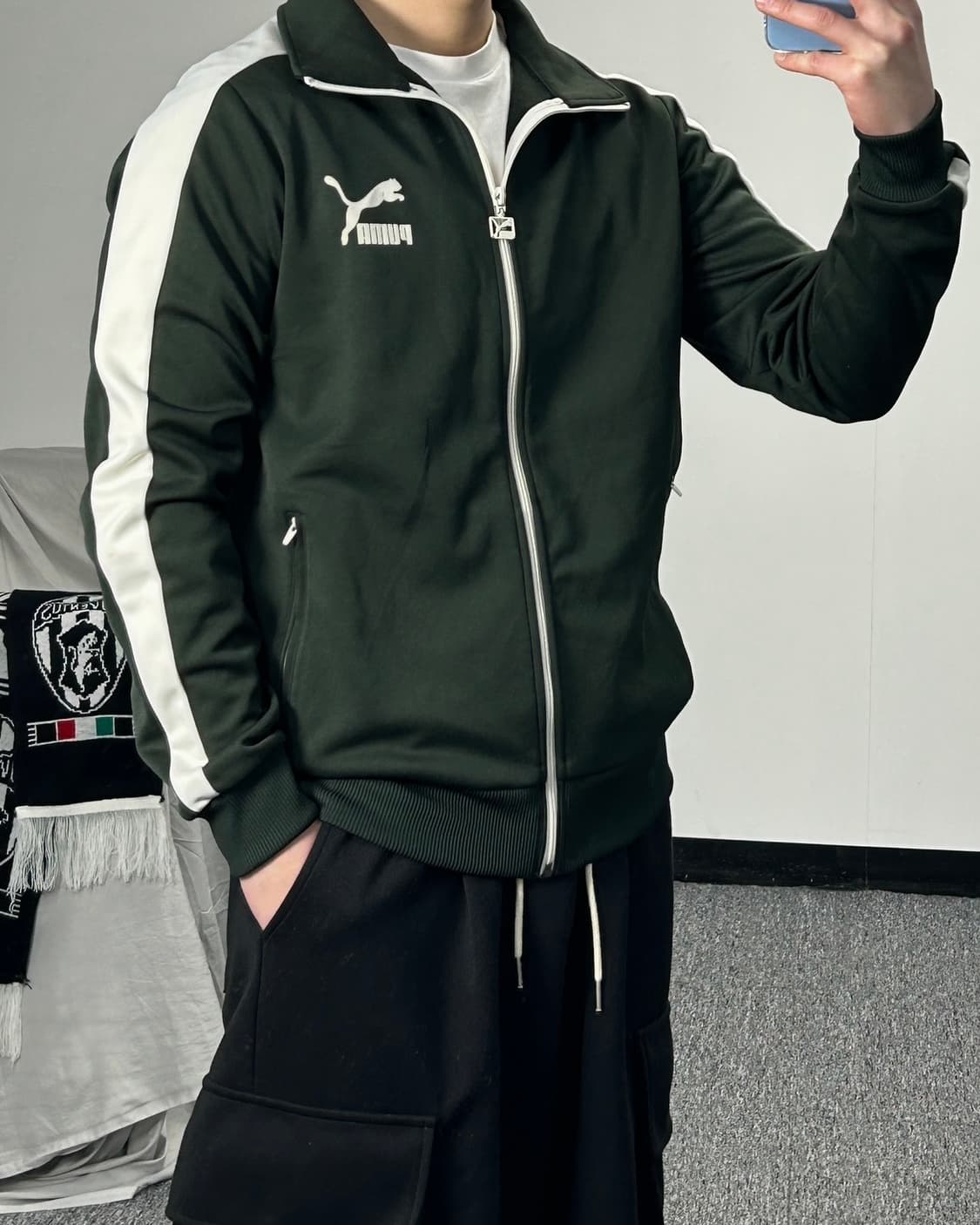 퓨마 로고 트랙탑 져지 상품이미지2