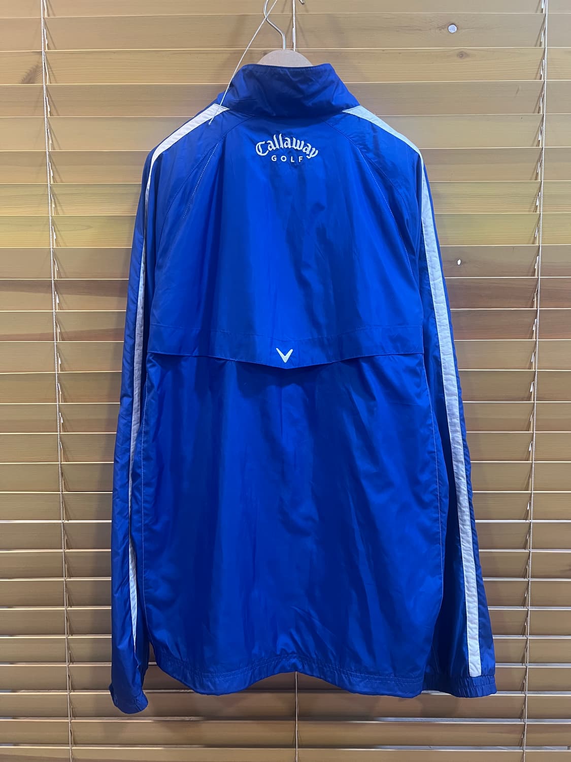 캘러웨이 남성 블루 아노락바람막이 반집업티셔츠 상품이미지3