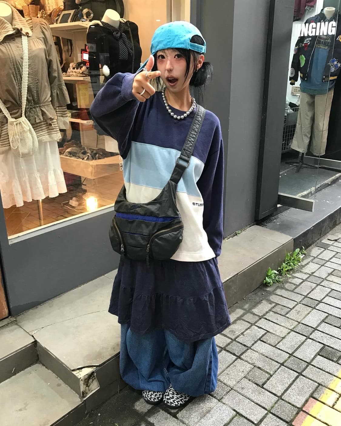 Stussy Color Blocking Sweatshirts 상품이미지2