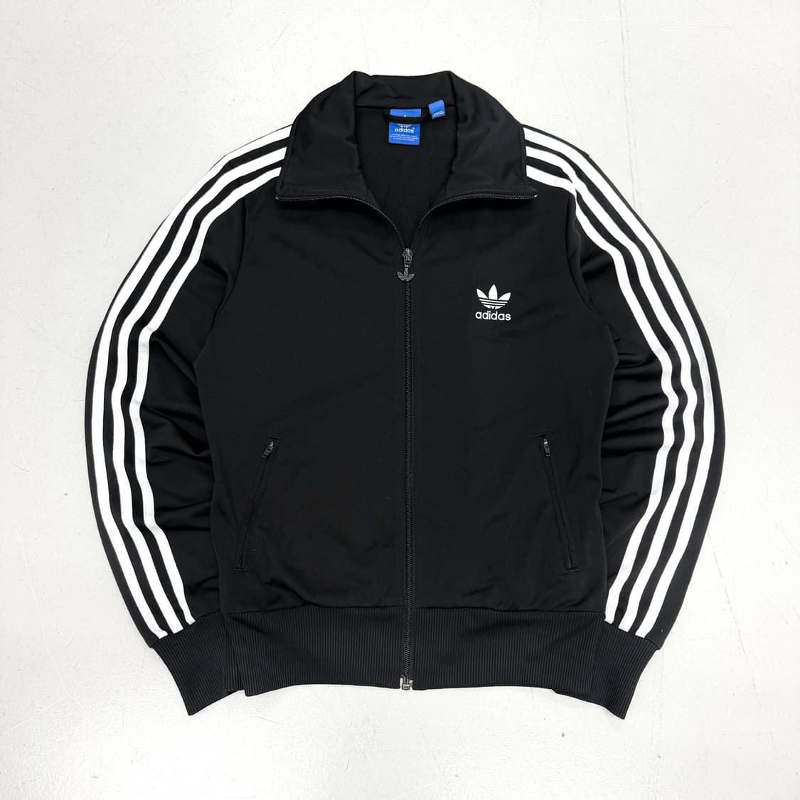 아디다스 빅로고 파이어버드 트랙탑 져지 블랙 상품이미지2